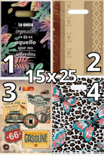 Cargar imagen en el visor de la galería, Bolsa FANTASÍA Riñón (50u)
