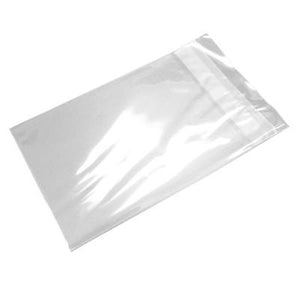 Bolsa de plastico transparente con cierre zip 25x35 cm